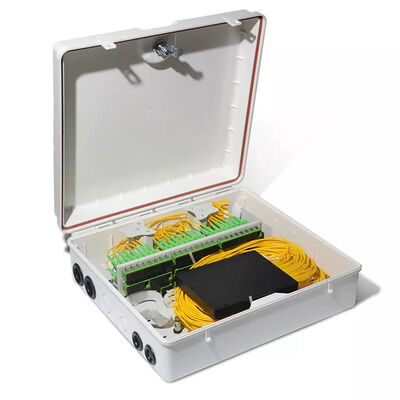 Kualitas  FTTX Network Fiber Optic Terminal Box 72Port SC / LC / ST / FC For Telecom pabrik