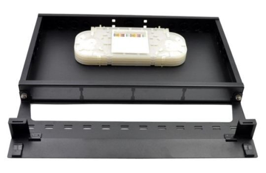 19 "FTTH MPO MTP Patch Panel LC 1U Fiber Cassette Module Rack Mount