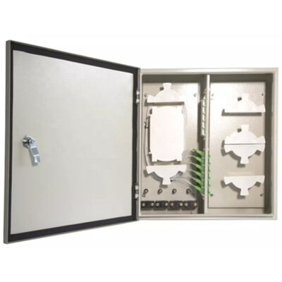 Enklosur Dudukan Tiang Luar ODF FC Fiber Optic Splice Enclosure 24 Core