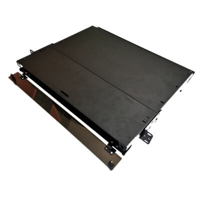 Jaringan Singlemode MPO MTP Patch Panel Geser Keluar ST Fiber Patch Panel OEM