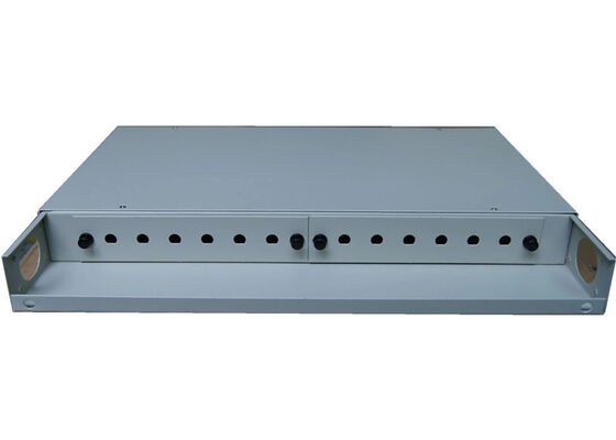 Rack Mount Fiber Optic Patch Panel Enclosure Distribution Fc Sc Adapter