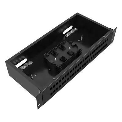 Memperbaiki Panel Distribusi Serat Optik ODF 2U Rack Mounted Patch Panel