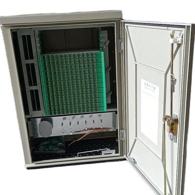 Kabinet Distribusi Serat Optik ODC Jaringan SMC 144 Core Splice Tray
