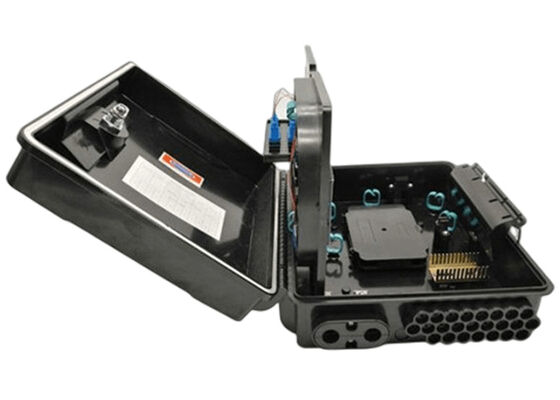 24Port Fiber Optic Enclosure Wall Mount / Pole Mount APC / UPC FTTB