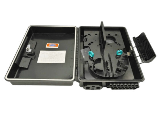 24Port Fiber Optic Enclosure Wall Mount / Pole Mount APC / UPC FTTB