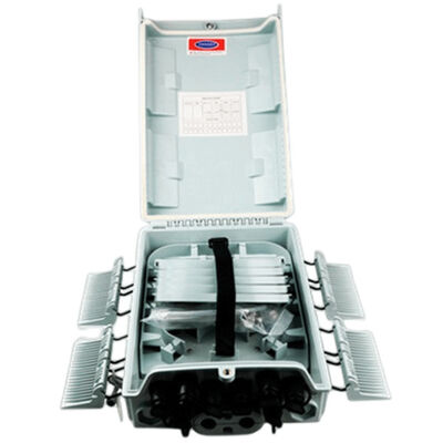 Kotak Terminal Serat Optik 120F Diperkuat Adaptor 1x8 Pemisah Optik IP65
