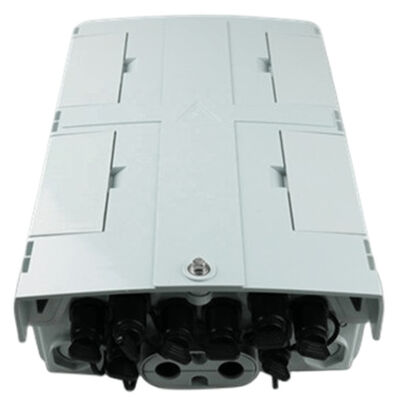 Kotak Terminal Serat Optik 120F Diperkuat Adaptor 1x8 Pemisah Optik IP65