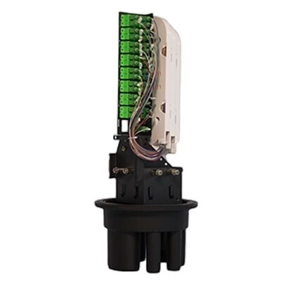 Penutupan Sambungan Serat Optik Tahan Air PC Joint Closure Optic Vertical Type