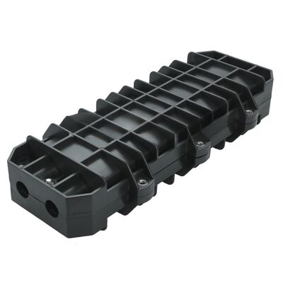 Tipe Inline Fiber Optic Junction Box Enclosure Joint IP68 96 Core