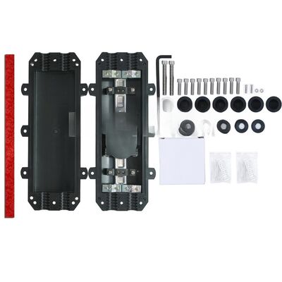 Tipe Inline Fiber Optic Junction Box Enclosure Joint IP68 96 Core