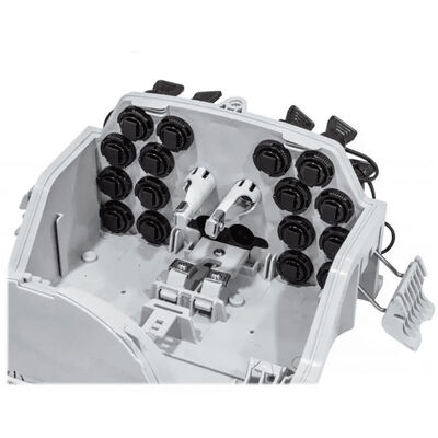 16 Port FTTH Kotak Pemutusan Serat Optik Kotak Pemutusan MINI Tahan Air IP68