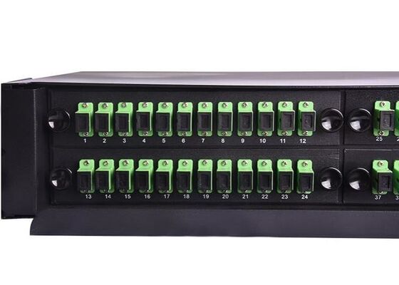 Fc Rack Mounted Fiber Optic Patch Panel ODF 19 Inch 48 Tipe Tarik Mulut