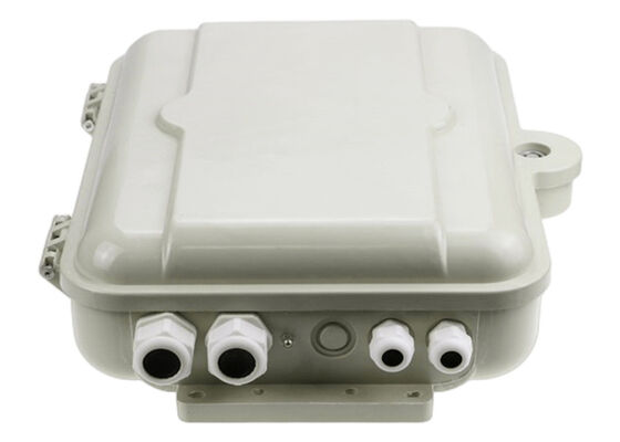 Pemisah PLC Serat Optik LGX 1x32 SMC+ABS Simpleks / Dupleks Abu-abu