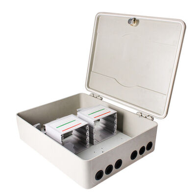 SMC ABS LGX Kotak PLC Pemisah Serat Optik 1x64 Pemisah SM / MM