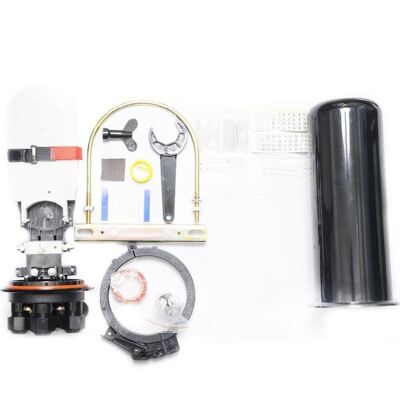 Penutupan Sambungan Serat Optik Luar Ruangan FOSC Fiber Joint Closure Box PLC
