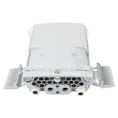 Kotak Pemisah Serat Optik SM / MM Abu-abu Muda 1x8 PLC Splitter