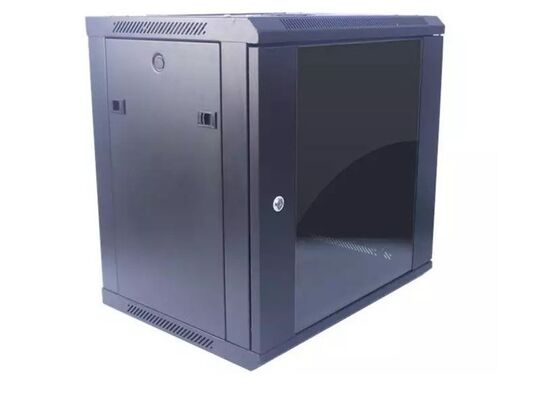 IP20 Wall Mount Rack Enclosure Peralatan Rak Server PDU 15U