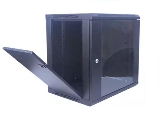 IP20 Wall Mount Rack Enclosure Peralatan Rak Server PDU 15U