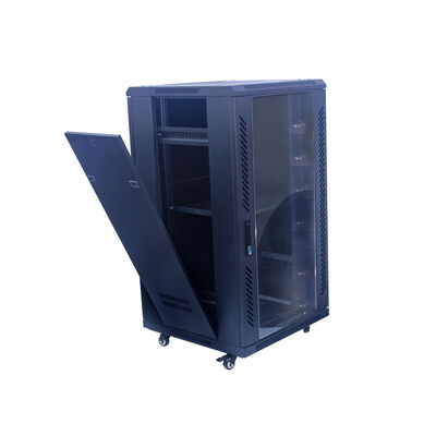 600mm Deep Data Floor Standing Network Cabinet Kabinet Server SPCC 18U