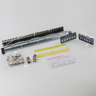 Panel Patch Jaringan UTP Panel Patch RJ45 1U 24 Port Terintegrasi