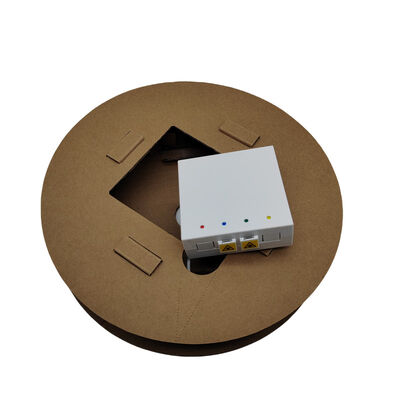 4 Port Pre Terminated Kompak Fiber Termination Box Kit Outlet Box