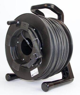 Kabel SMPTE Hybrid FUW PUW Outdoor Kompatibel Lemo Fiber Smtpe Kabel Kamera untuk Event Camera Reel Broadcast Tourelles Cable