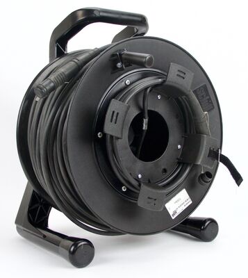 Kabel SMPTE Hybrid FUW PUW Outdoor Kompatibel Lemo Fiber Smtpe Kabel Kamera untuk Event Camera Reel Broadcast Tourelles Cable