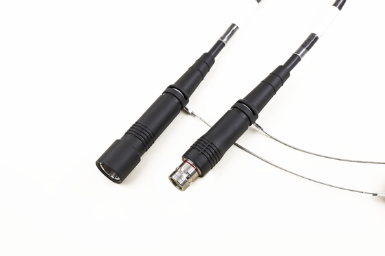 Kabel SMPTE Hybrid FUW PUW Outdoor Kompatibel Lemo Fiber Smtpe Kabel Kamera untuk Event Camera Reel Broadcast Tourelles Cable
