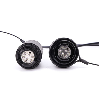 Gulungan Kabel Serat Optik Taktis FTTA Expanded Beam Konektor AARC HXB11 HXB13 HXB15 SM 2 4 6 8 Serat Saluran Inti 10-300M