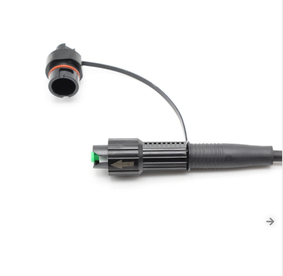Kabel Huawei Mini SC/APC ke SC/APC 3.0mm Lapis Baja LSZH Tahan Air Luar Ruangan Jumper Serat