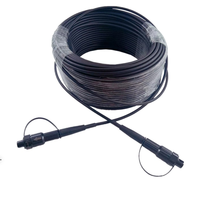 Kabel Huawei Mini SC/APC ke Mini SC/APC 5.0mm Lapis Baja LSZH Tahan Air Luar Ruangan Jumper Serat